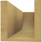 Ekena Millwork 6in. W x 6in. H x 20in. L Durham Woodgrain TimberThane Rafter Tail, Primed Tan RFTUR06X06X20DURRCPR - alternate 6